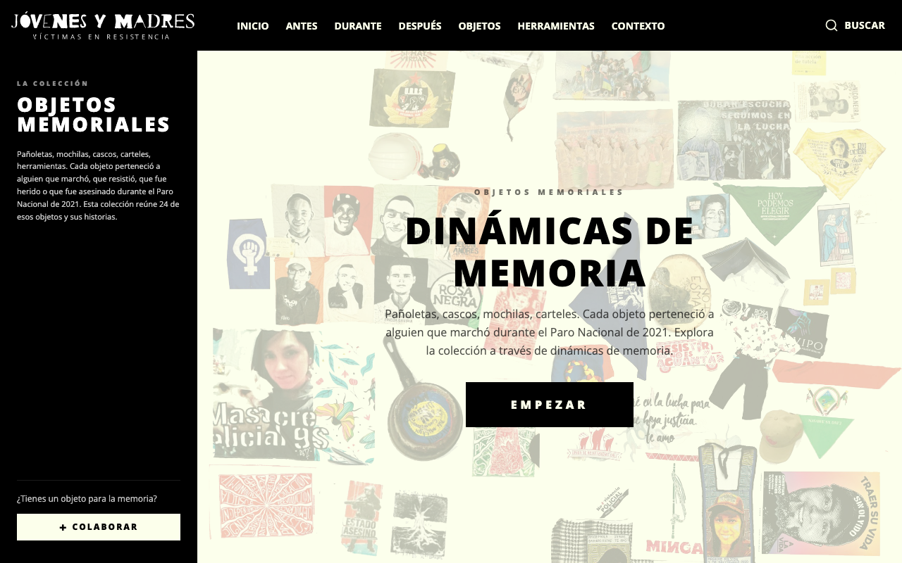 Colección de Objetos Memoriales