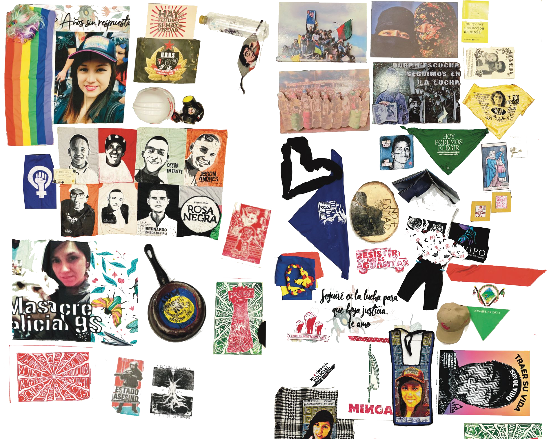 Memorial objects background